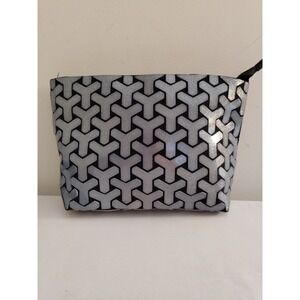 Patrizia Luca Geo Y-Patterned Glitter Clutch